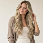 Clip hair extensions gemaakt van hoogwaardig echt haar