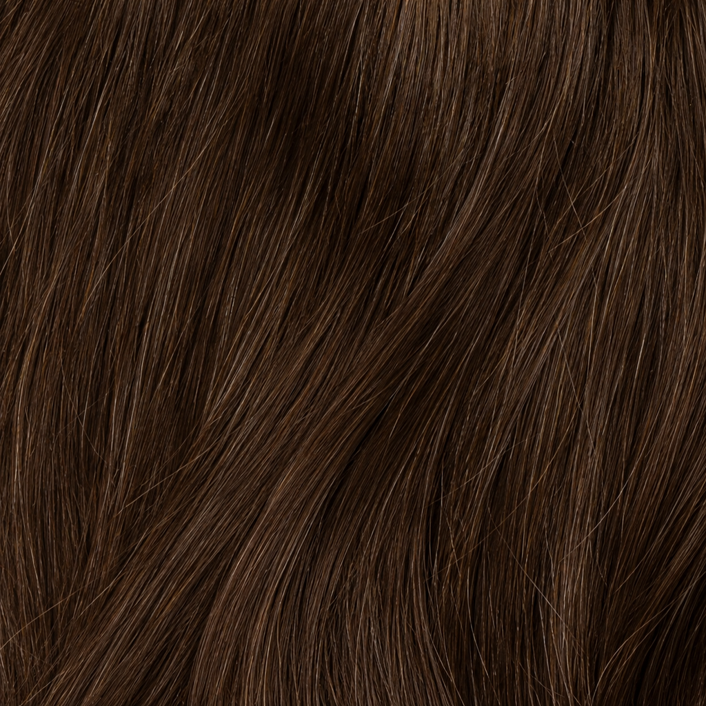 Clip in extensions echt haar in licht asbruine kleur