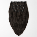Lichtbruine clip in extensions voor extra volume