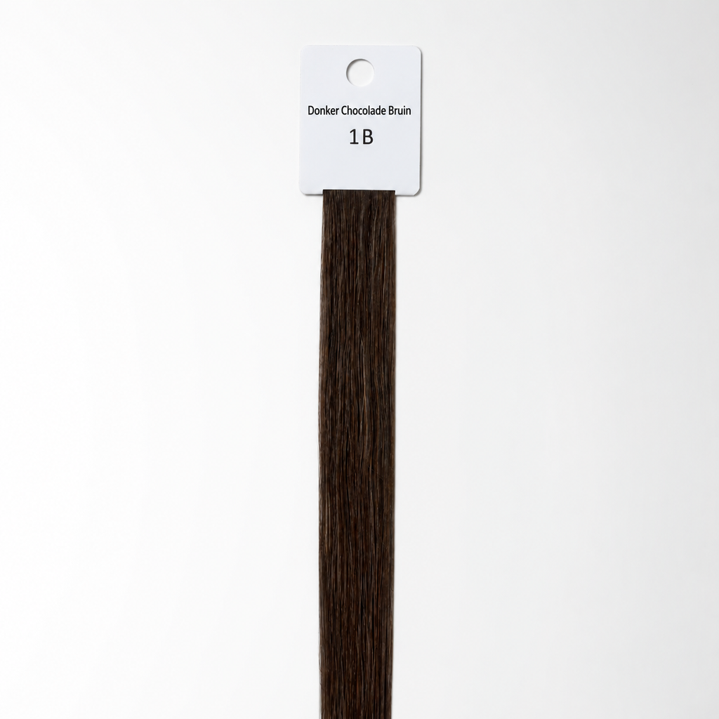 Echt haar extensions voor het creëren van langer en voller haar