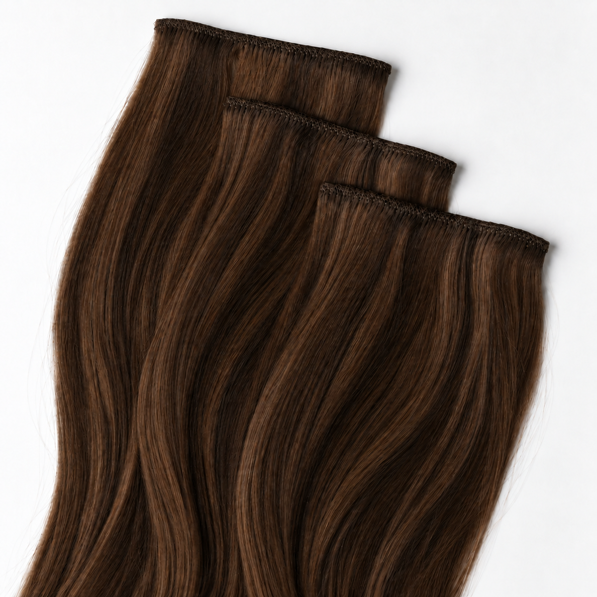 Echt haar extensions met clips voor snelle haarverlenging