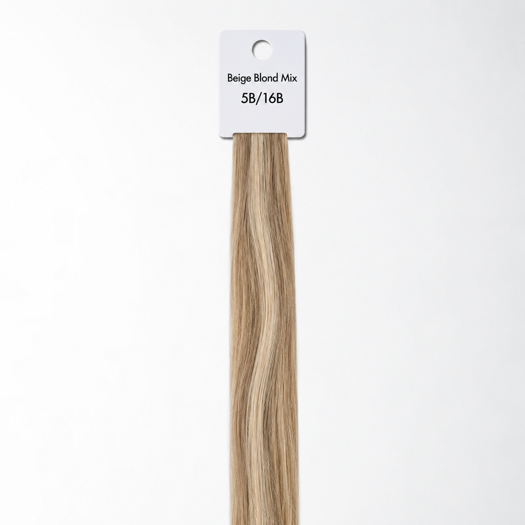 Extensions van echt haar met een zachte en natuurlijke uitstraling