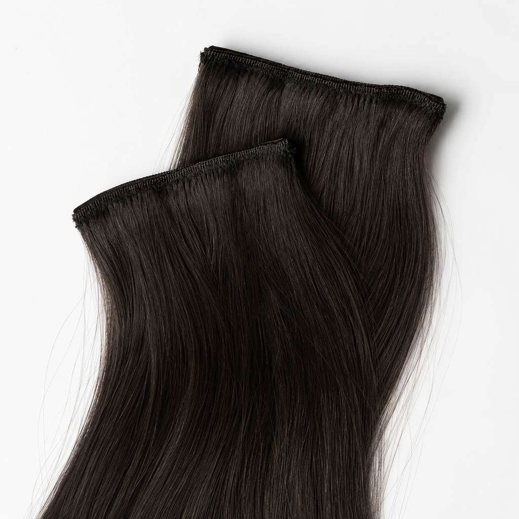 Professionele hairextensions van echt haar voor dagelijks gebruik