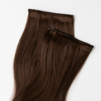 Hairextensions van echt haar met een zachte en natuurlijke structuur